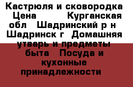 Кастрюля и сковородка › Цена ­ 800 - Курганская обл., Шадринский р-н, Шадринск г. Домашняя утварь и предметы быта » Посуда и кухонные принадлежности   